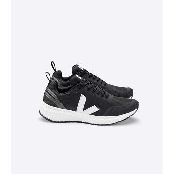 Veja CONDOR MESH Men's Running Shoes Black | CA 121CTV